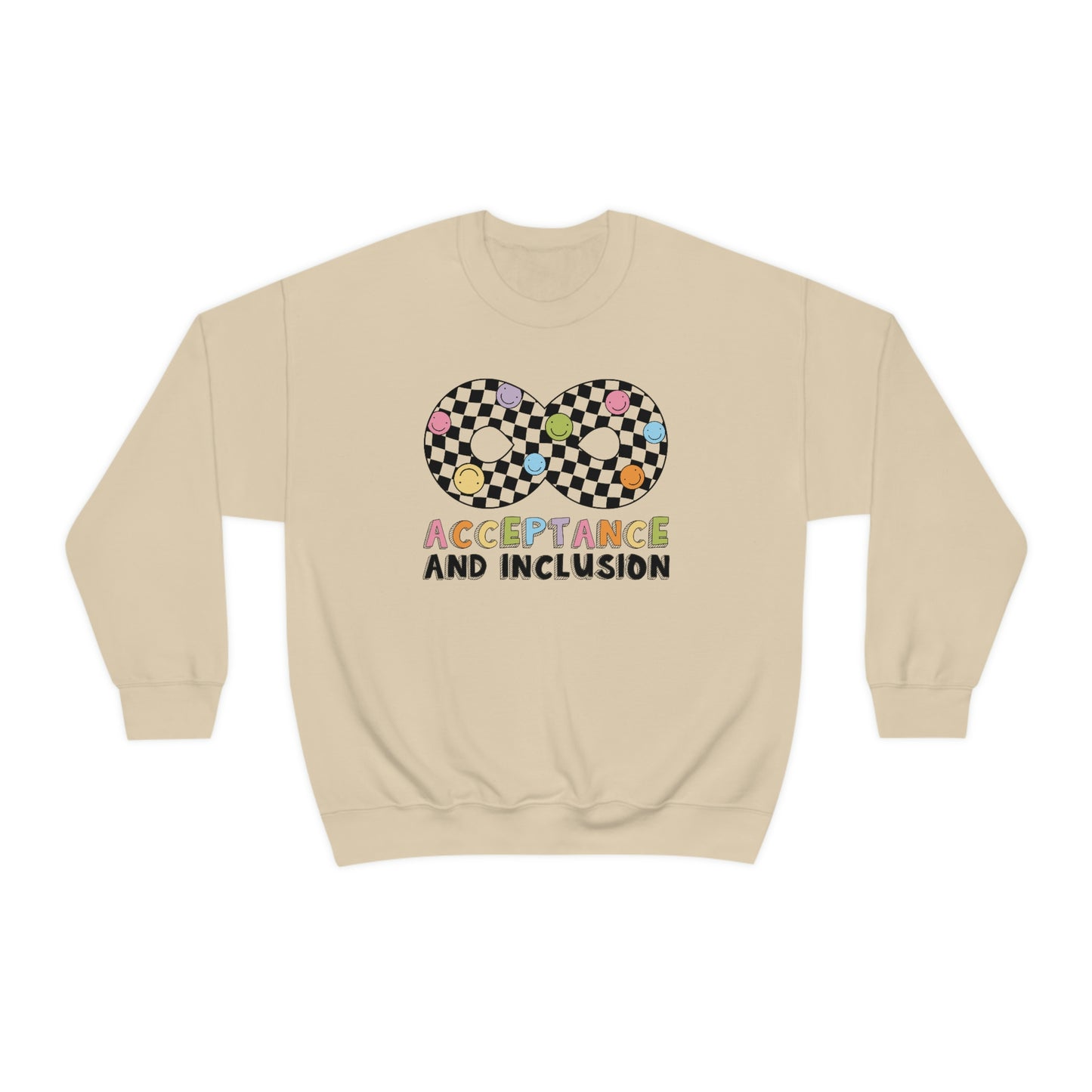 Acceptance and Inclusion Crewneck Sweatshirt