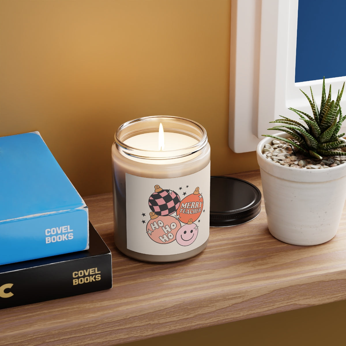 Merry Teacher Scented Candle