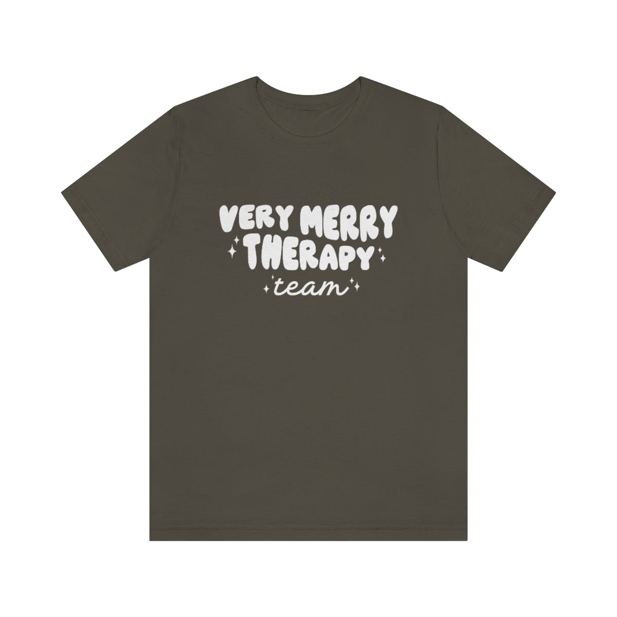 Very Merry Therapy Team Jersey T-Shirt