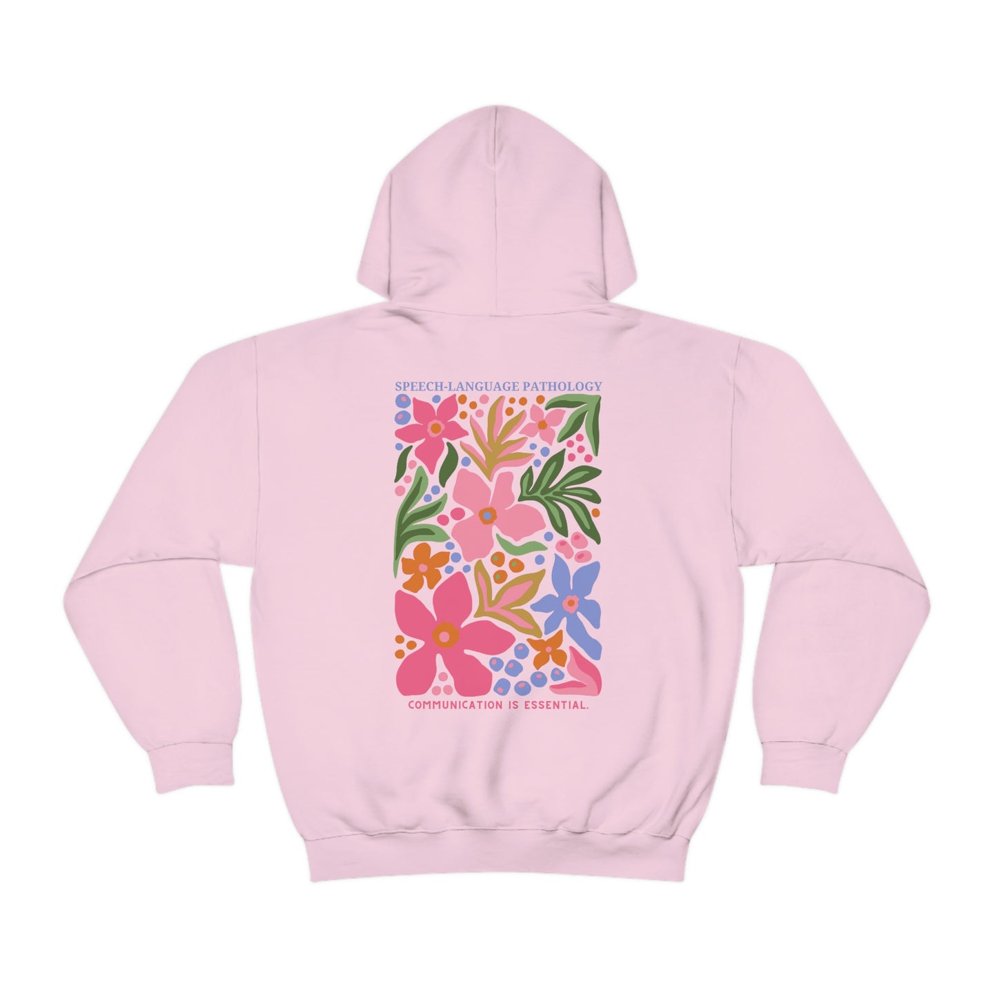 Speech-Language Pathology Hoodie | Front and Back Print