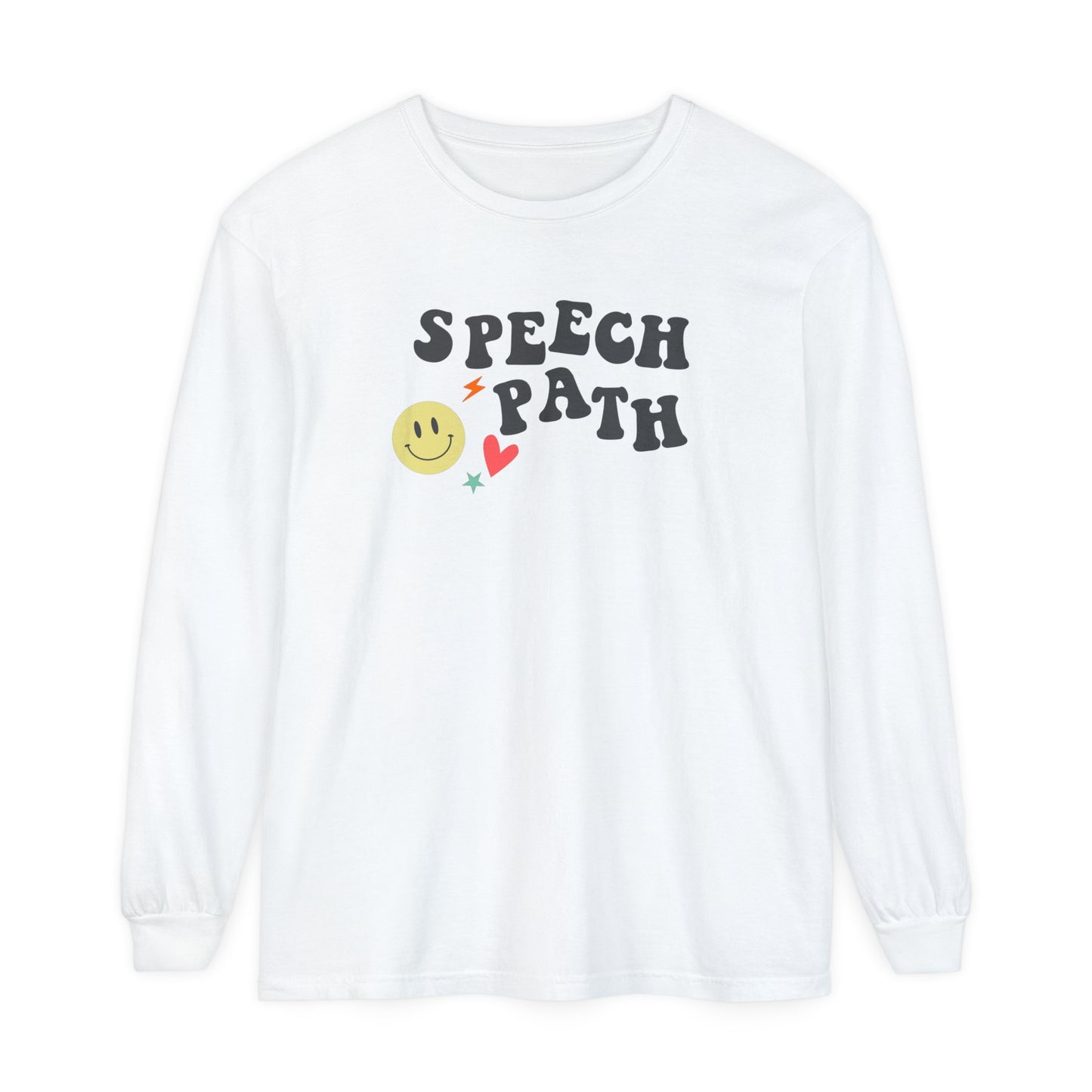 Speech Path Long Sleeve Comfort Colors T-shirt