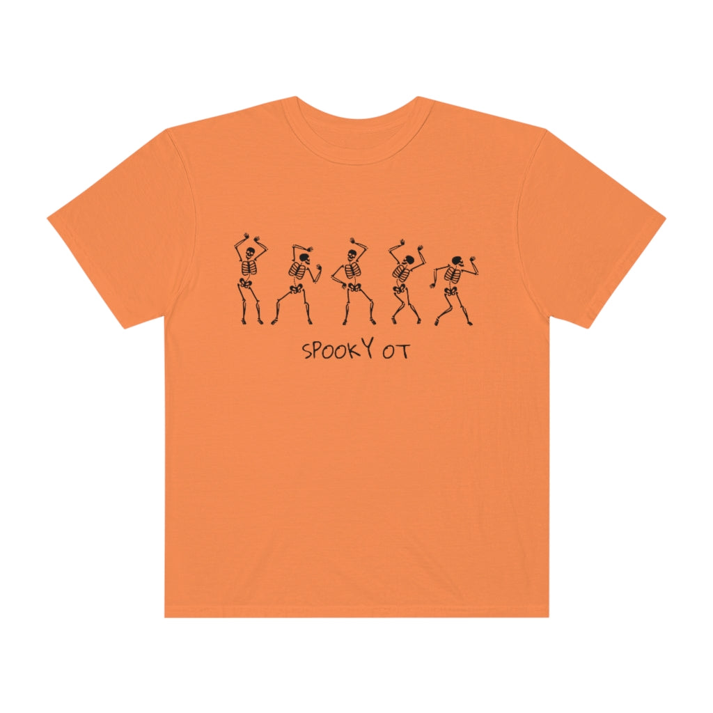 Spooky OT Skeletons Comfort Colors T-Shirt