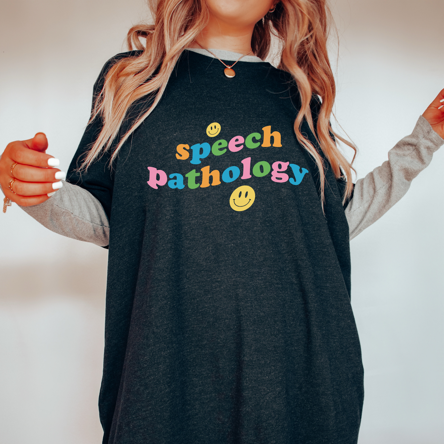 Speech Pathology Wavy Jersey T-Shirt