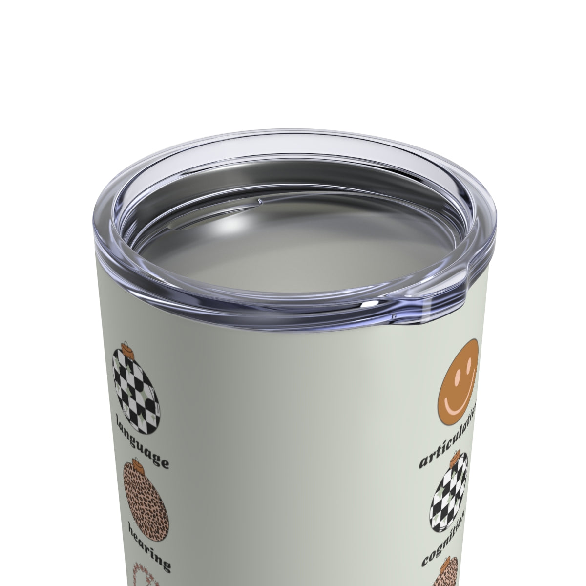 Retro Ornament Speech Scope 10oz Tumbler