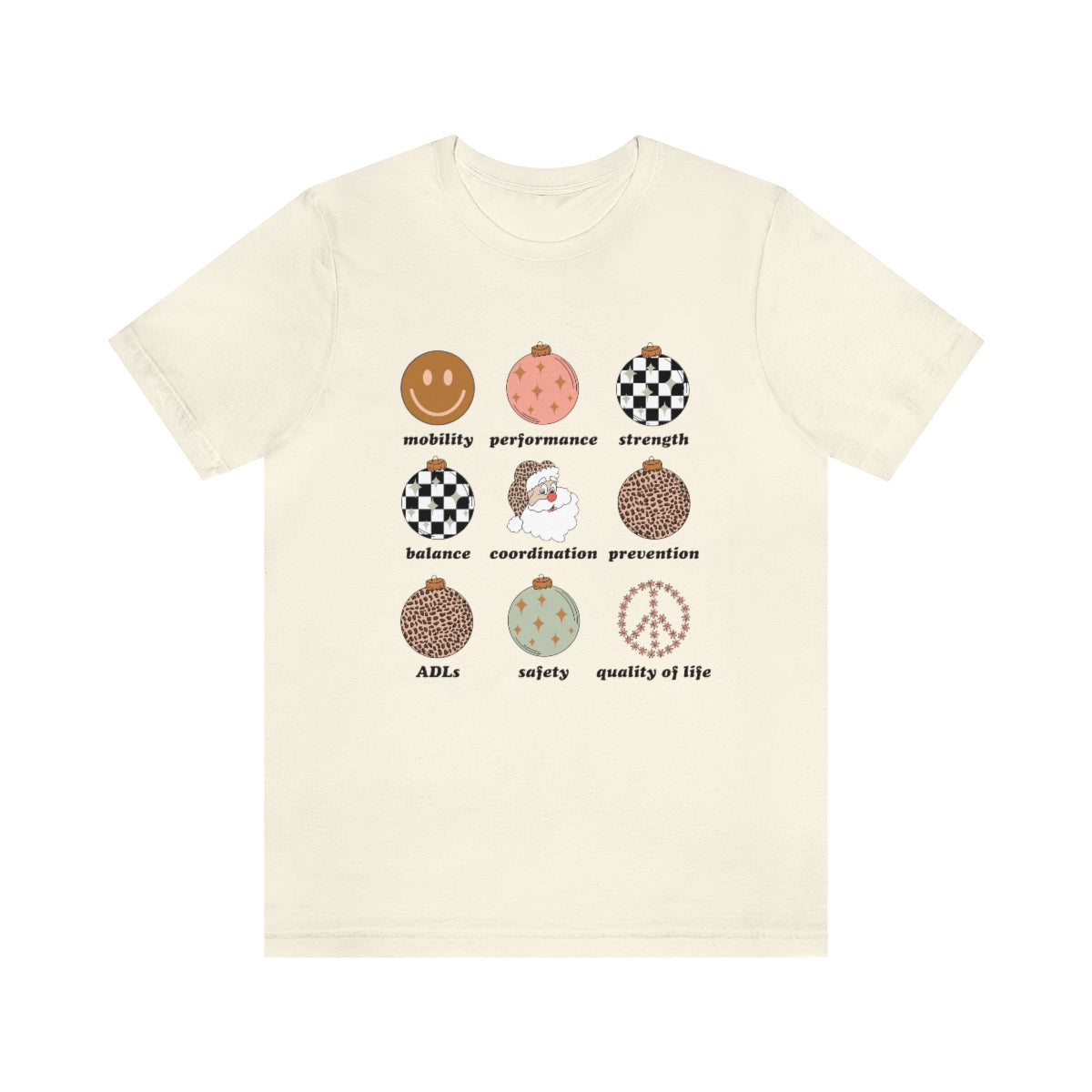 Retro Holiday PT Scope of Practice Jersey T-Shirt