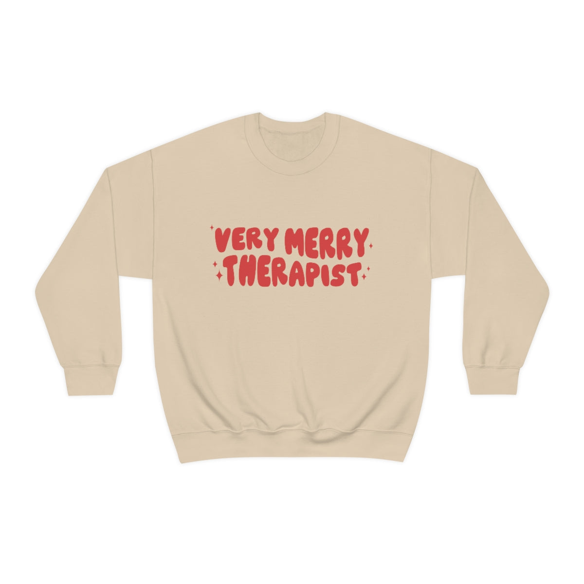 Very Merry Therapist Crewneck Sweatshirt