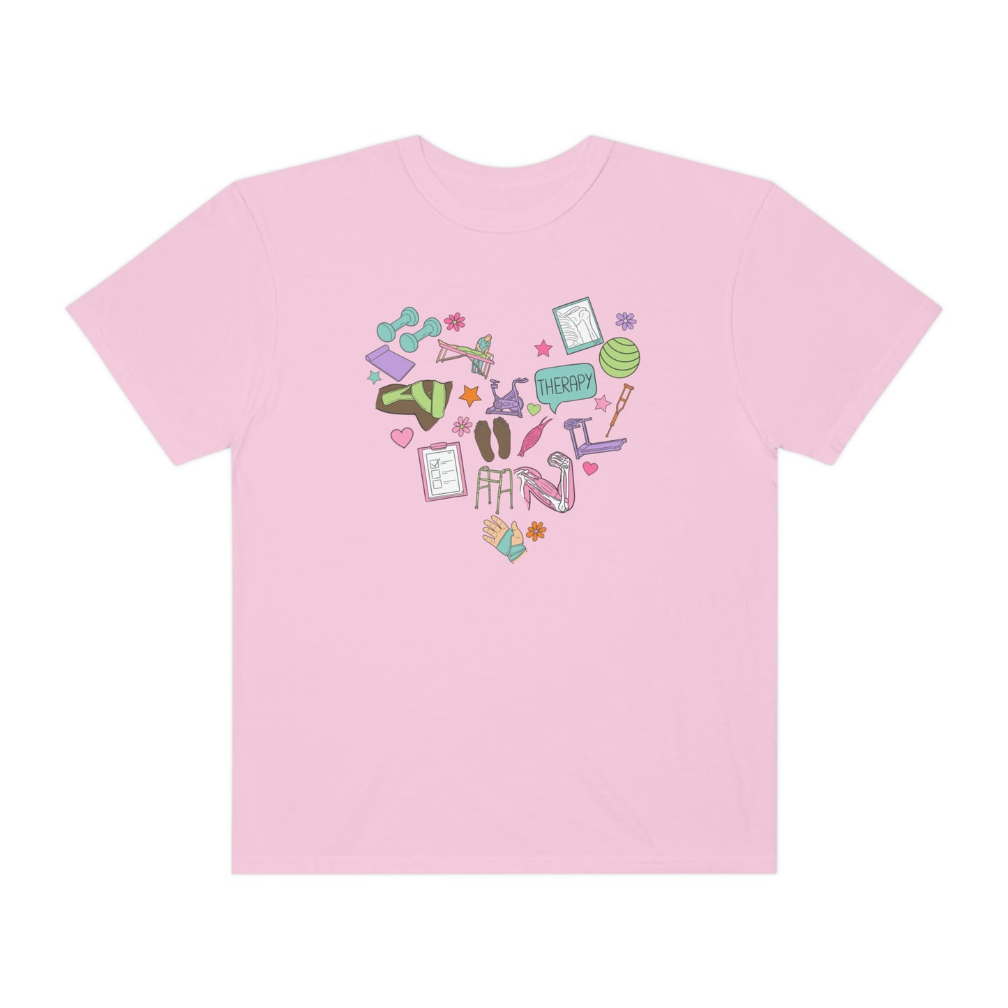 Physical Therapy Essentials Comfort Colors T-Shirt