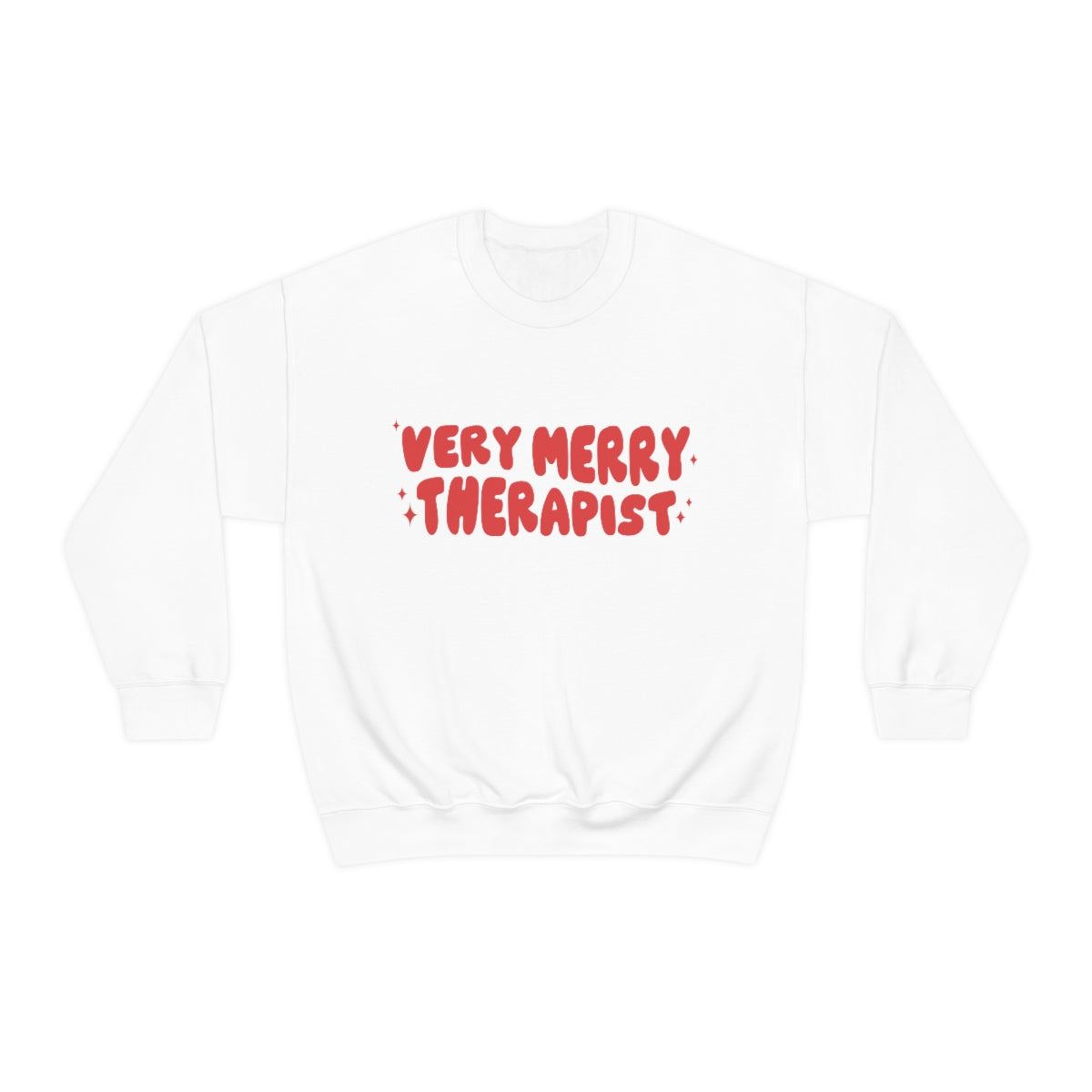 Very Merry Therapist Crewneck Sweatshirt