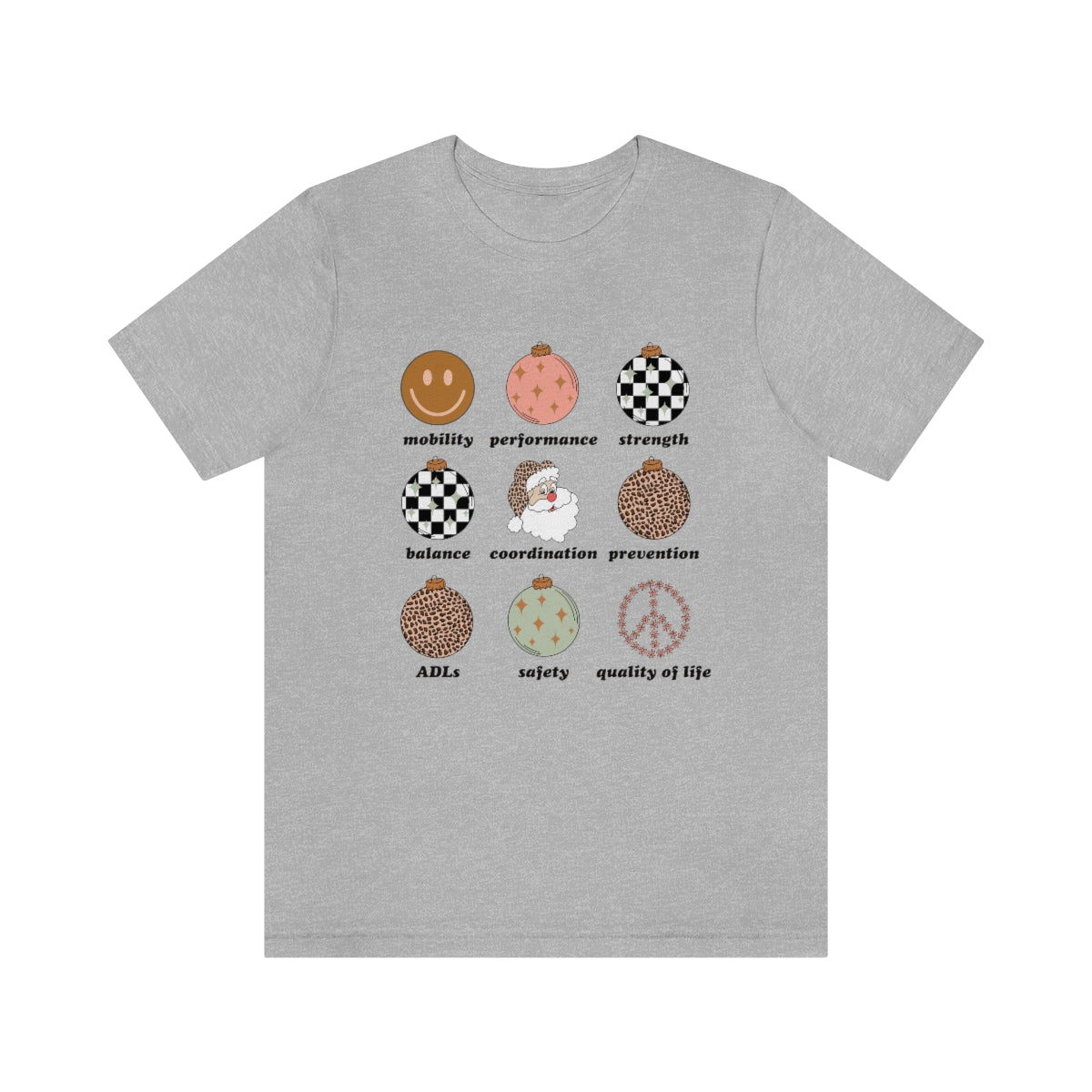 Retro Holiday PT Scope of Practice Jersey T-Shirt