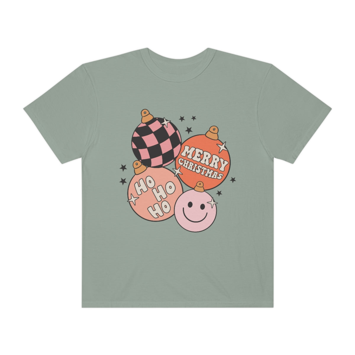 Merry Christmas Ornaments Comfort Colors T-Shirt