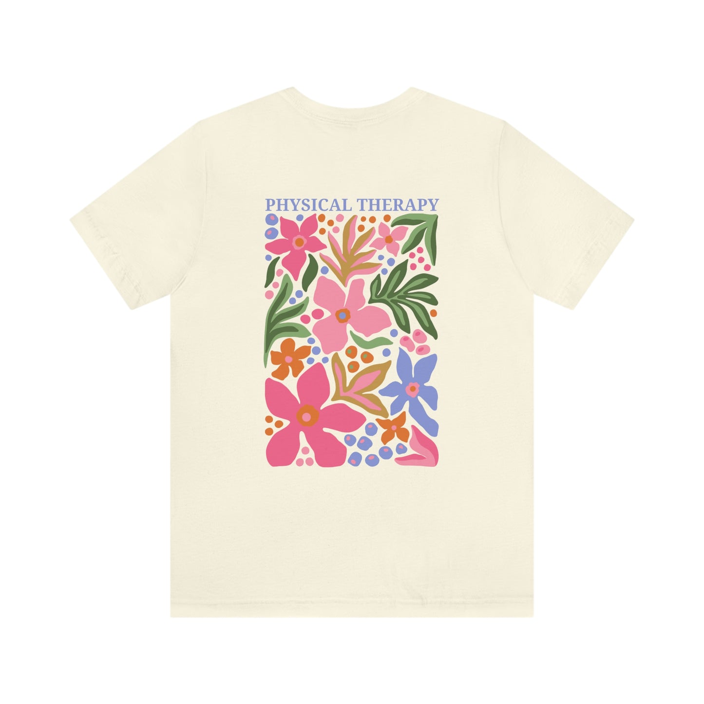Physical Therapy Jersey T-Shirt | Front and Back Print