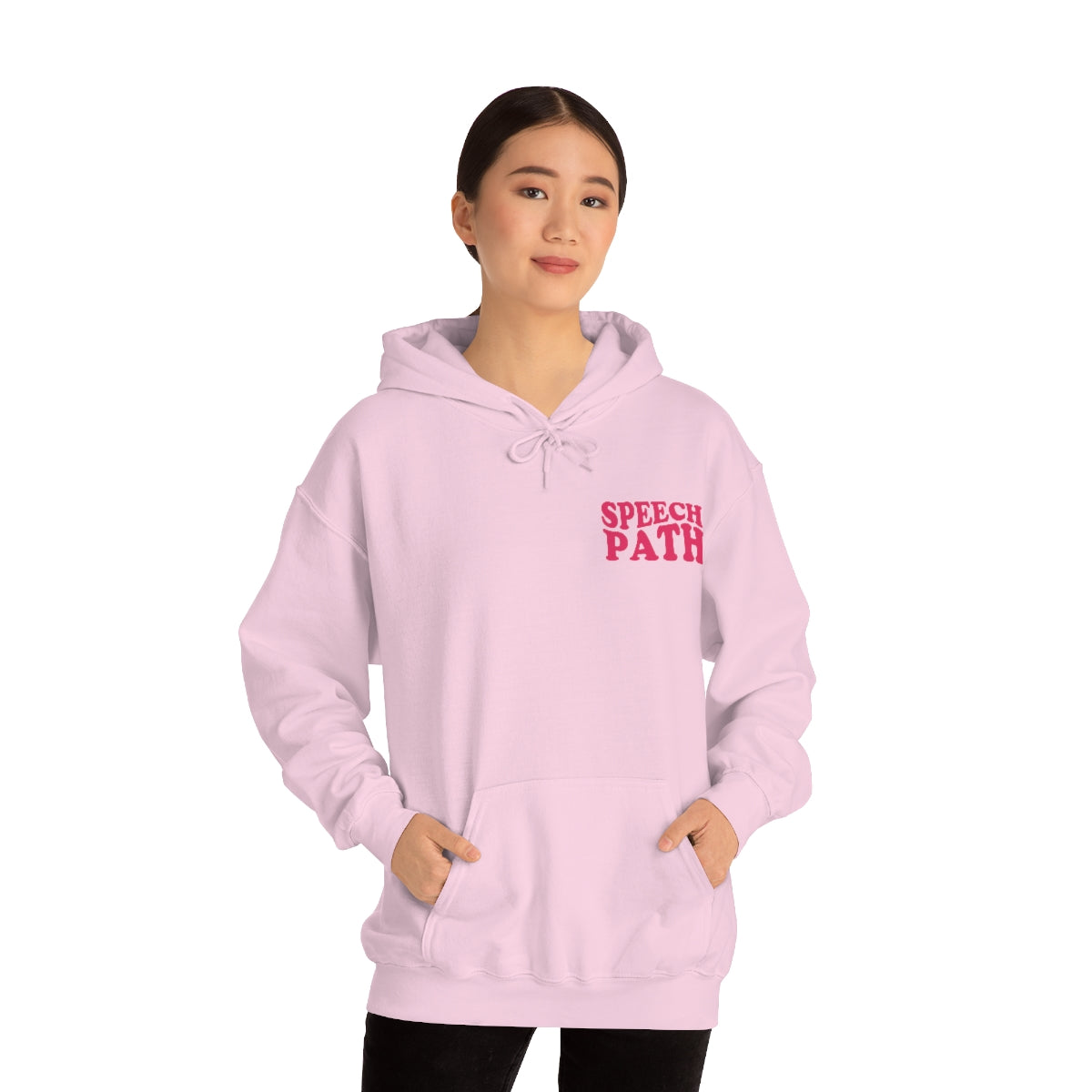 All You Need Is Speech Hoodie | Front and Back Print