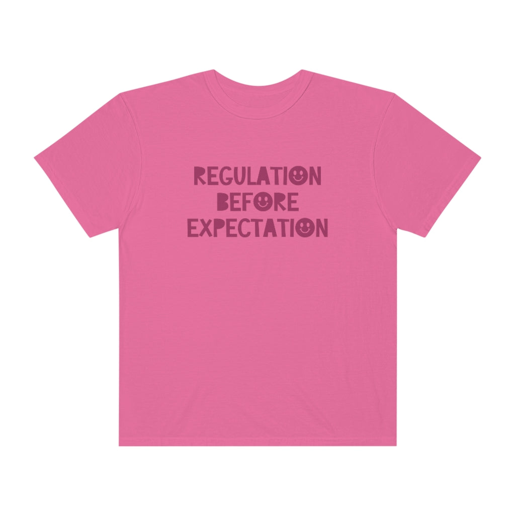 Regulation Before Expectation Tonal Comfort Colors T-Shirt
