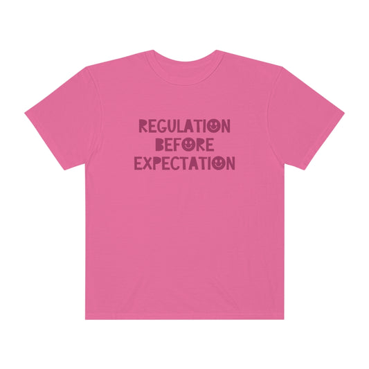 Regulation Before Expectation Tonal Comfort Colors T-Shirt