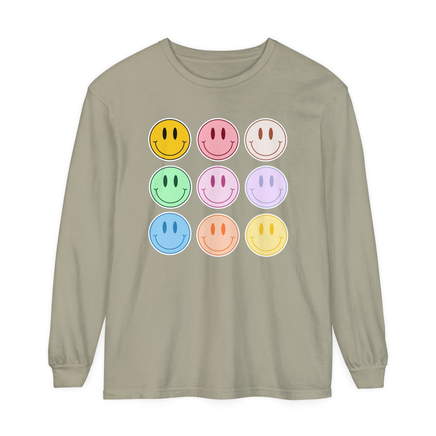 Retro Long Sleeve Comfort Colors T-Shirt