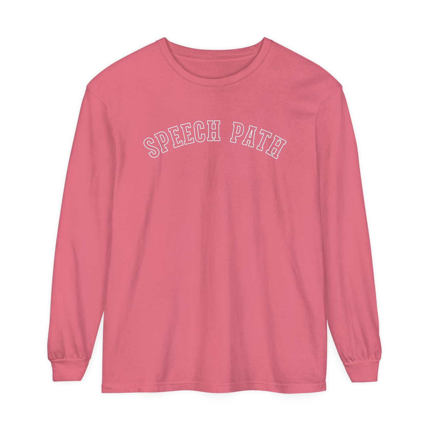Speech Path Long Sleeve Comfort Colors T-shirt