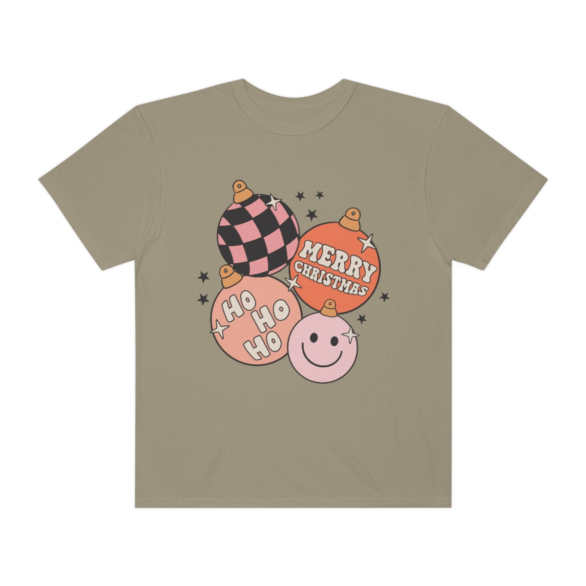 Merry Christmas Ornaments Comfort Colors T-Shirt