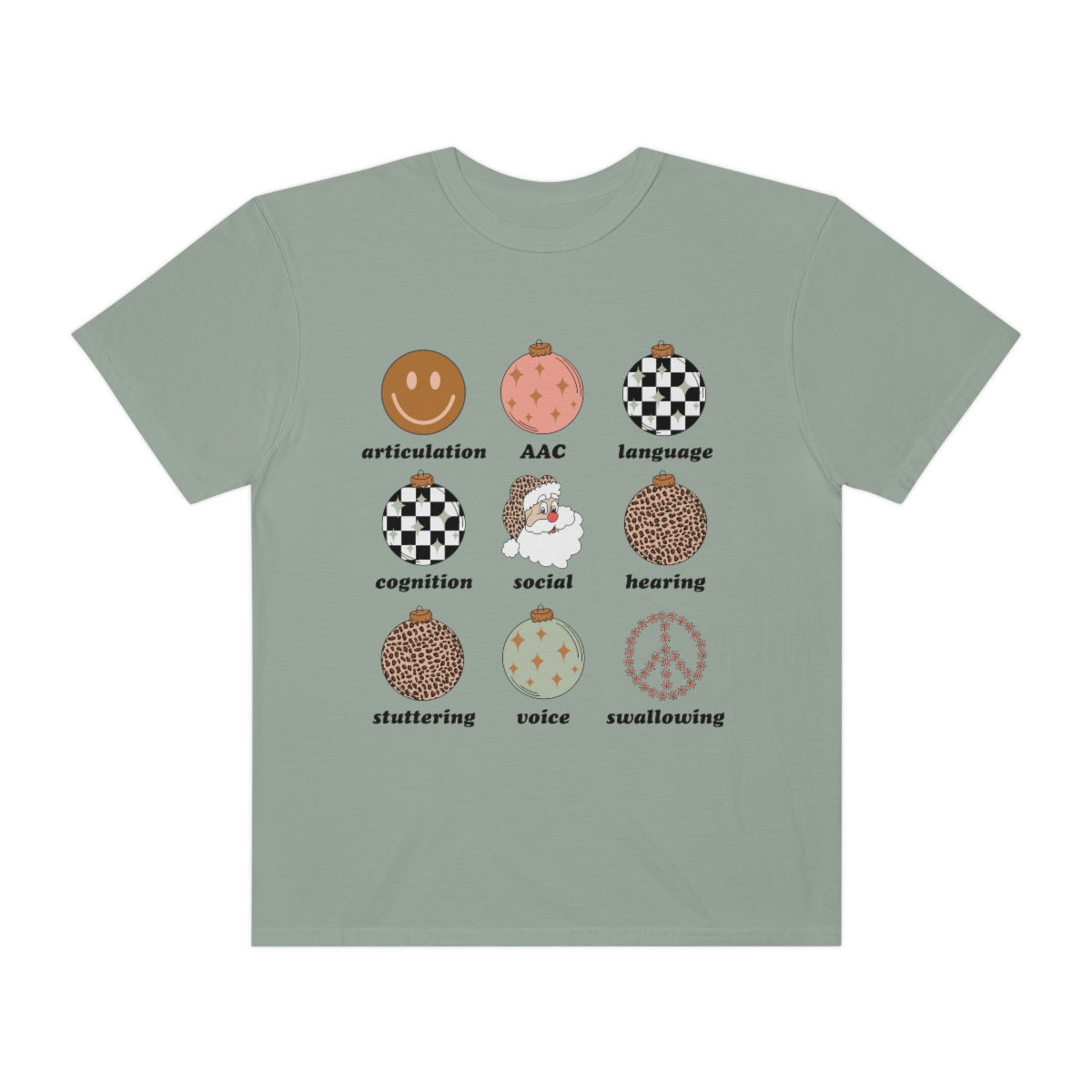 Retro Holiday Scope of Practice Comfort Colors T-Shirt