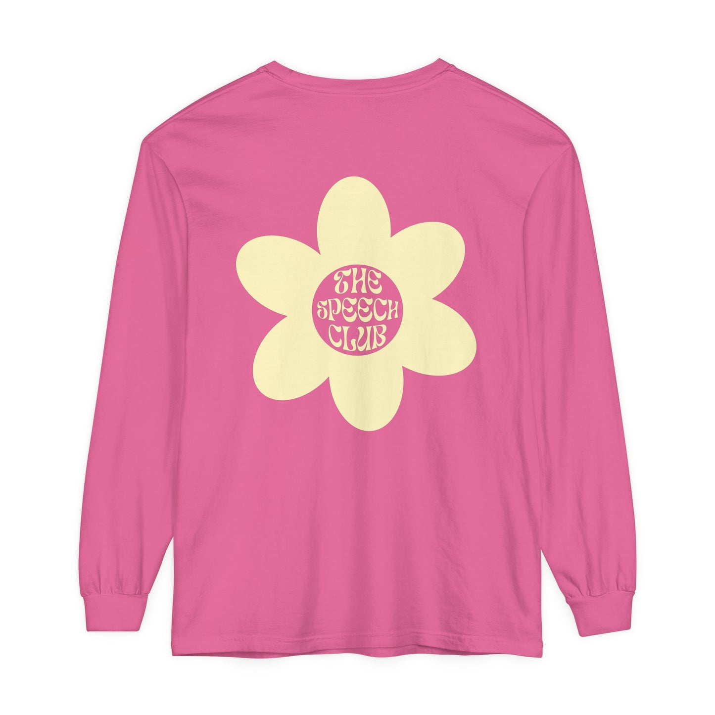 The Speech Club Long Sleeve Comfort Colors T-Shirt