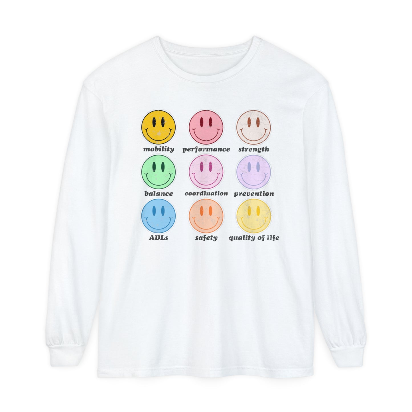 Retro PT Scope Long Sleeve Comfort Colors T-Shirt