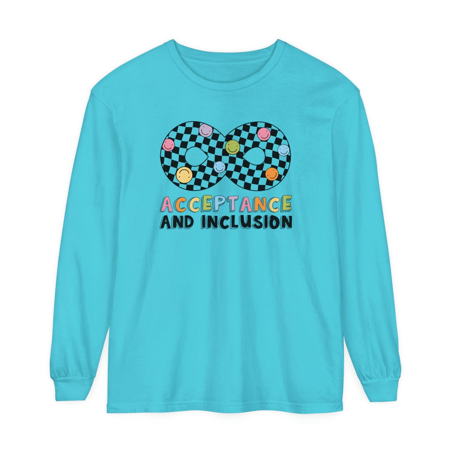 Acceptance and Inclusion Long Sleeve Comfort Colors T-Shirt