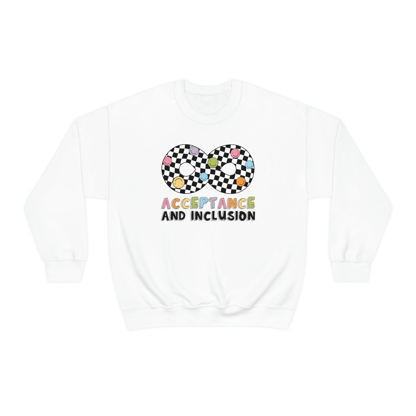 Acceptance and Inclusion Crewneck Sweatshirt
