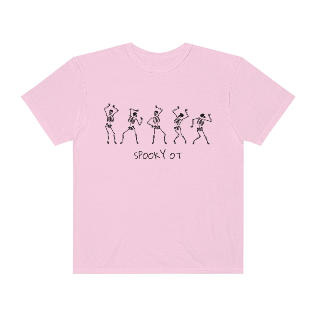 Spooky OT Skeletons Comfort Colors T-Shirt