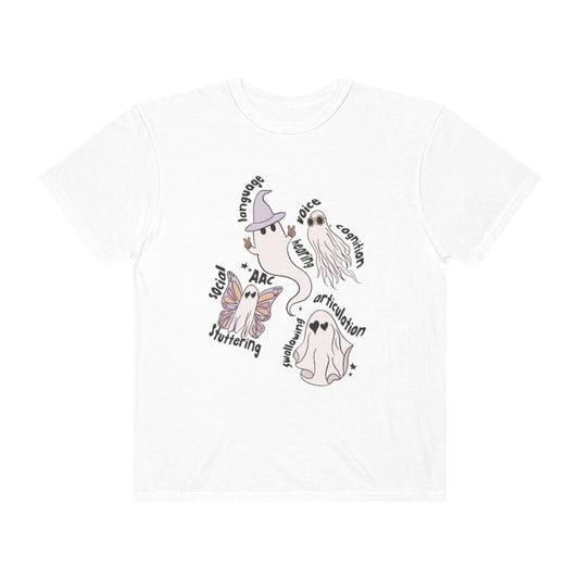 Ghost Friends Speech Scope Comfort Colors T-Shirt