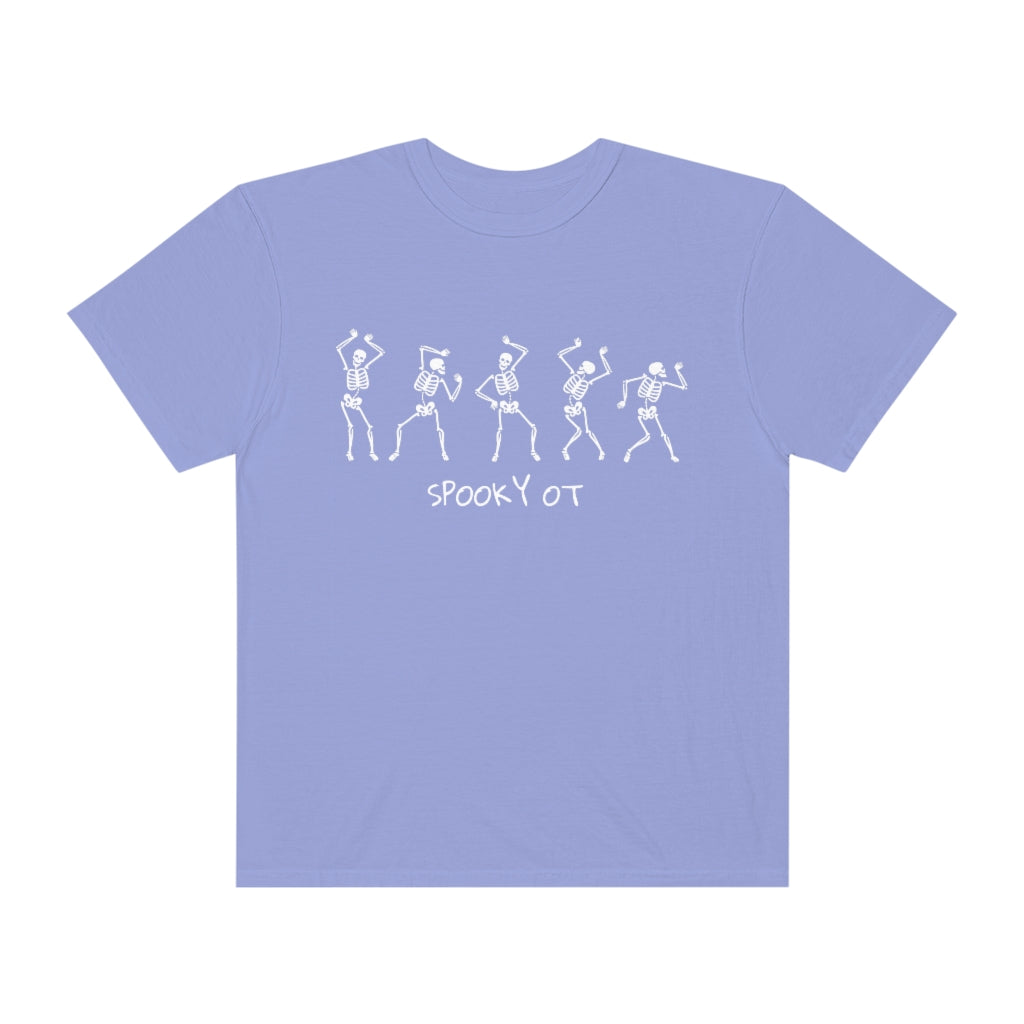 Spooky OT Skeletons Comfort Colors T-Shirt