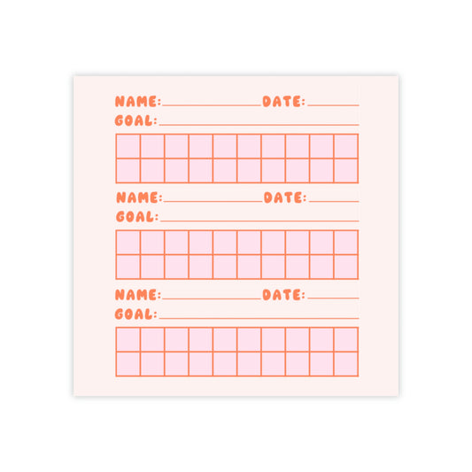 Group Session Data Post-it® Note Pads