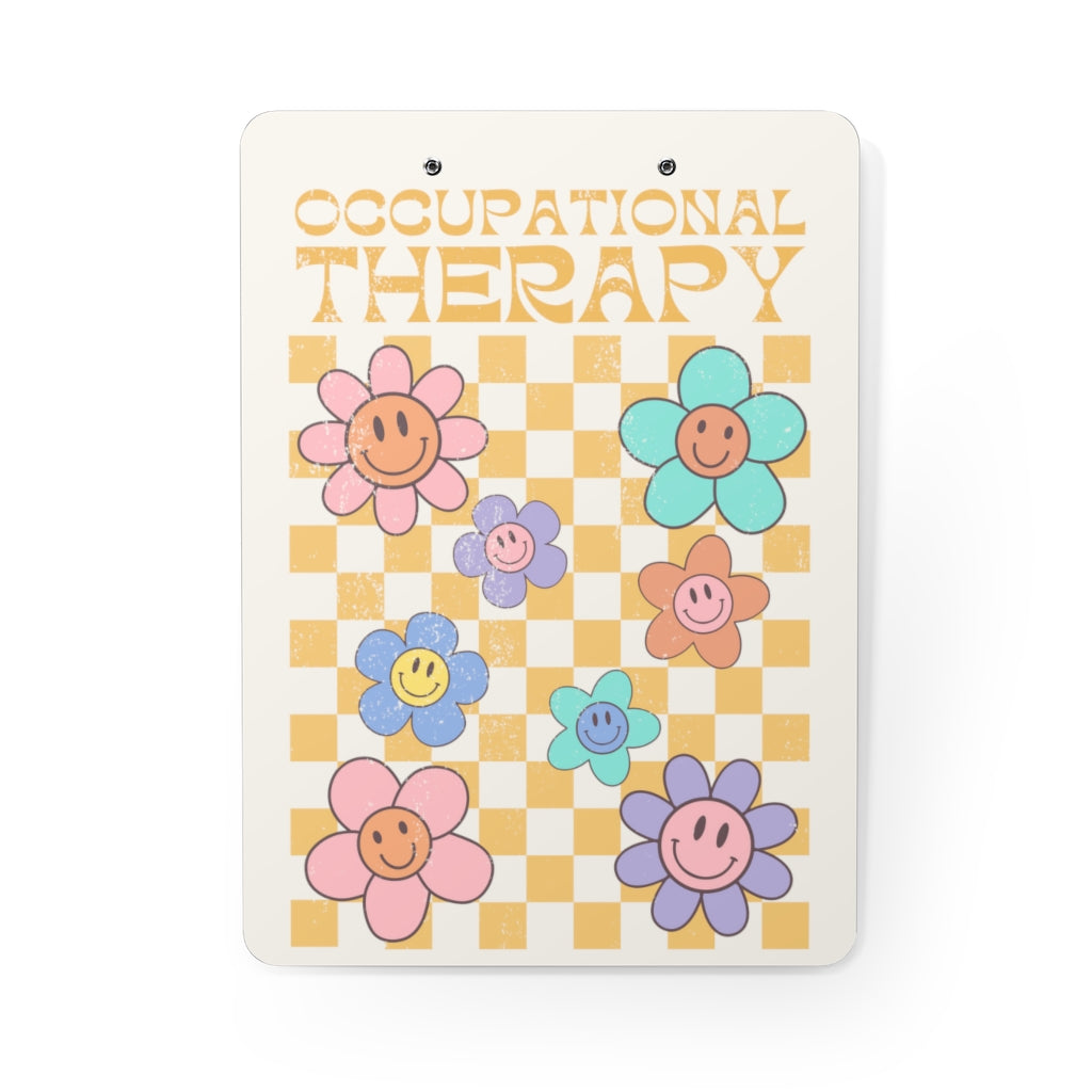 OT Distressed Retro Daisy Clipboard