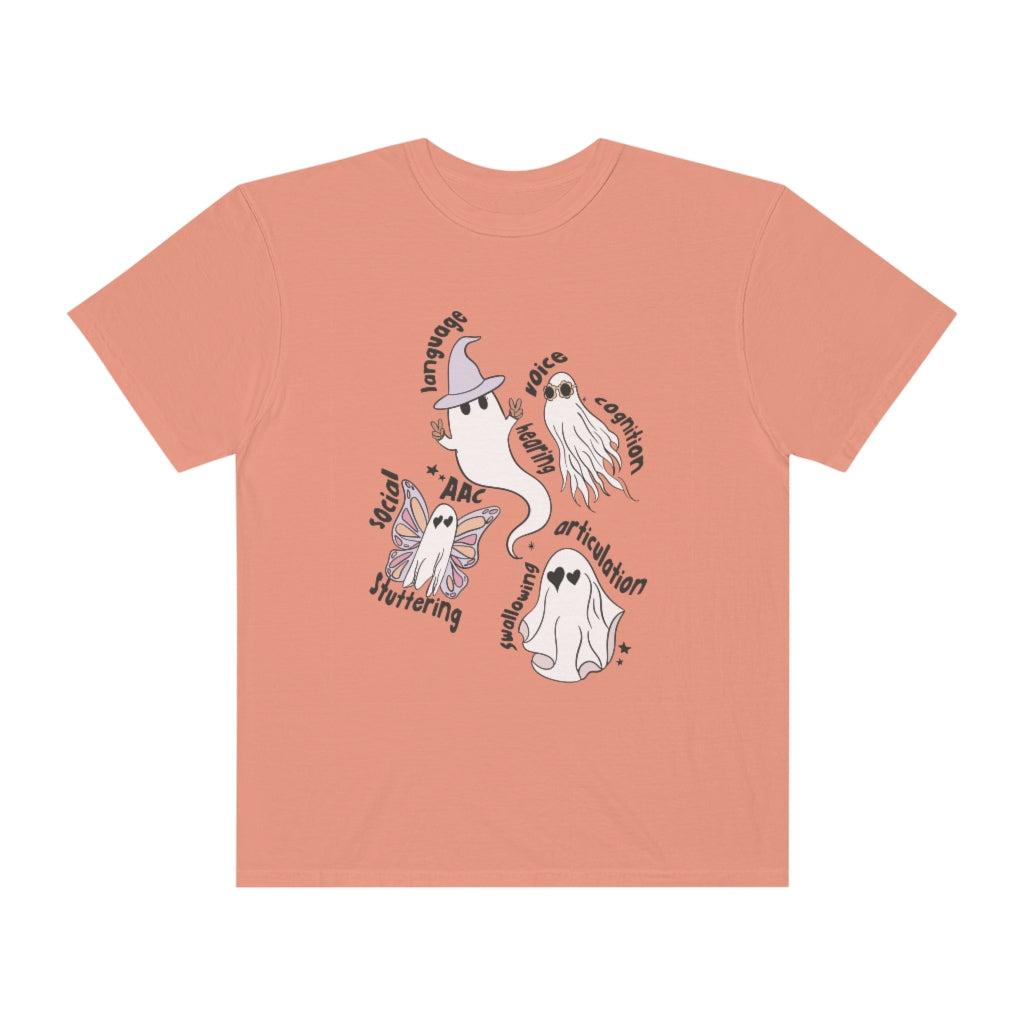 Ghost Friends Speech Scope Comfort Colors T-Shirt