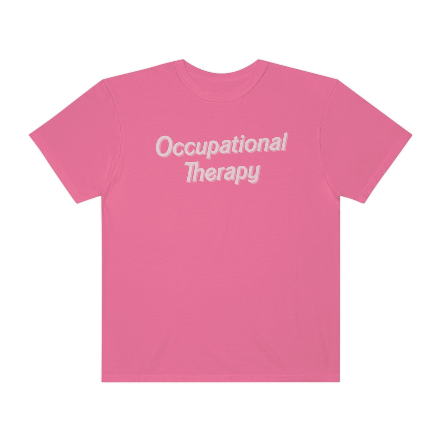 Pink Occupational Therapy Comfort Colors T-Shirt