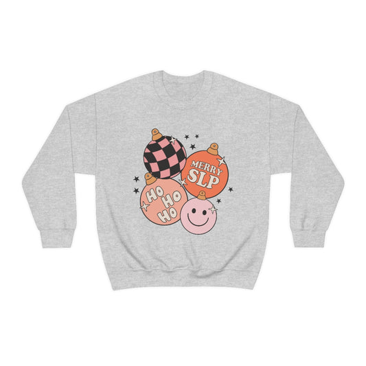 Merry SLP Ornaments Crewneck Sweatshirt