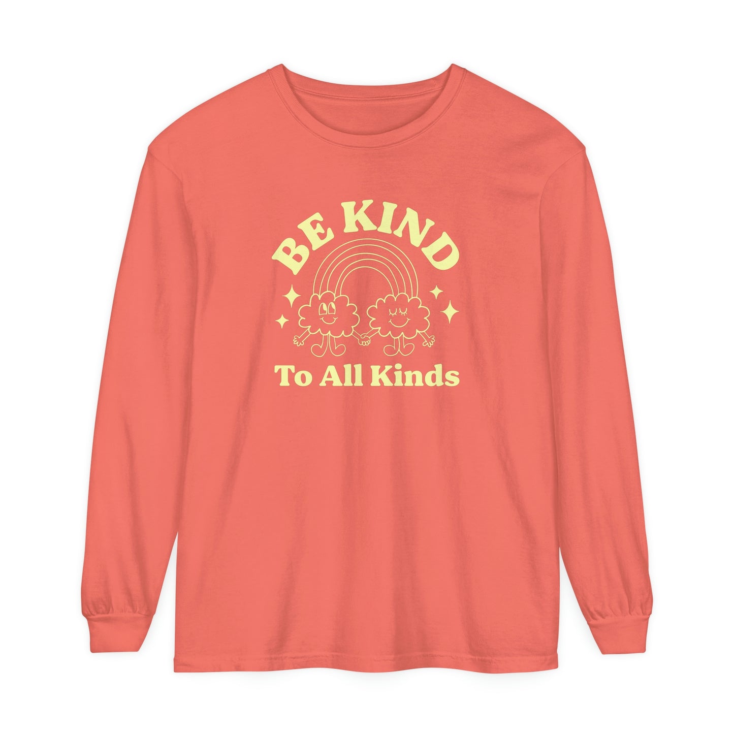 Be Kind to All Kinds Long Sleeve Comfort Colors T-Shirt