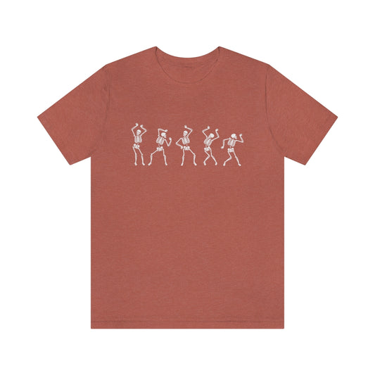 Spooky Skeletons Jersey T-Shirt