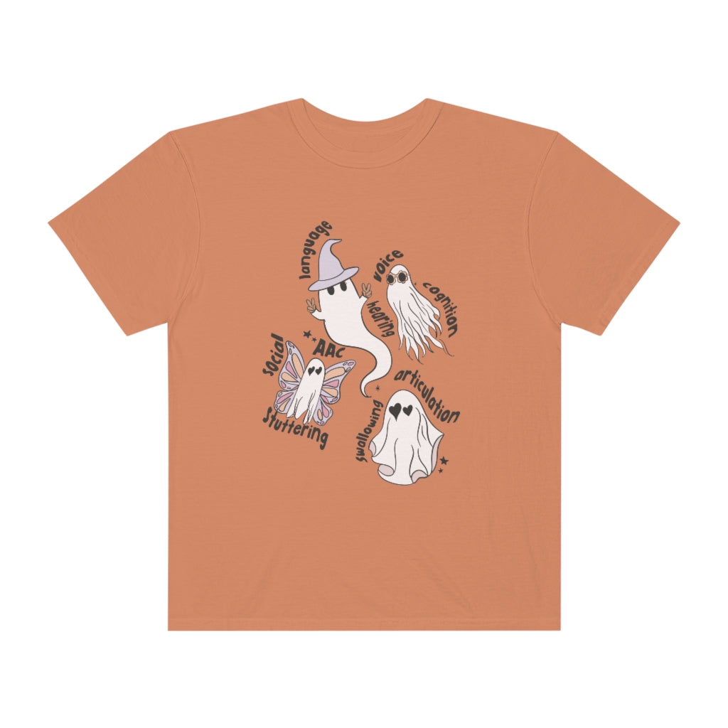Ghost Friends Speech Scope Comfort Colors T-Shirt