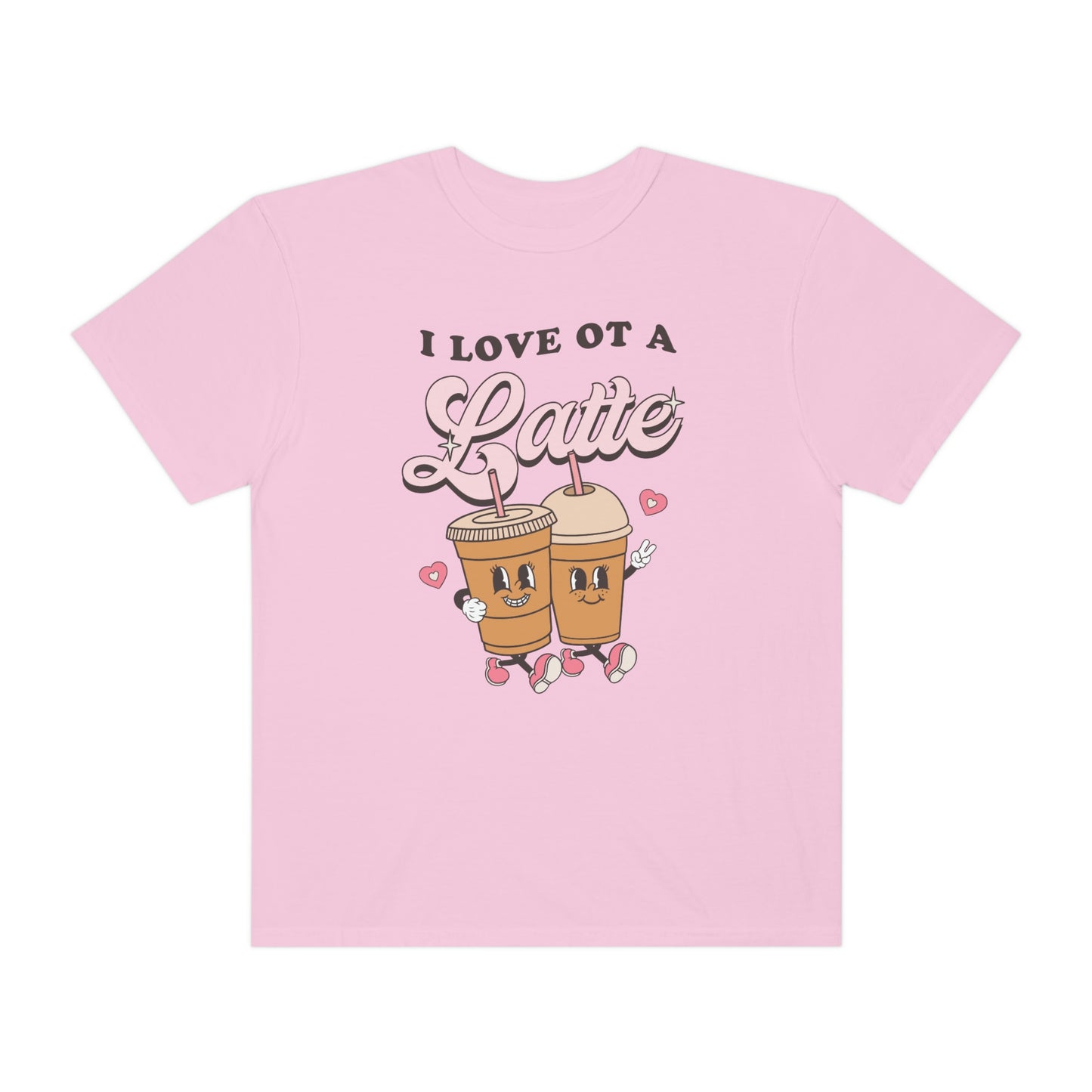 I Love OT a Latte Comfort Colors T-Shirt