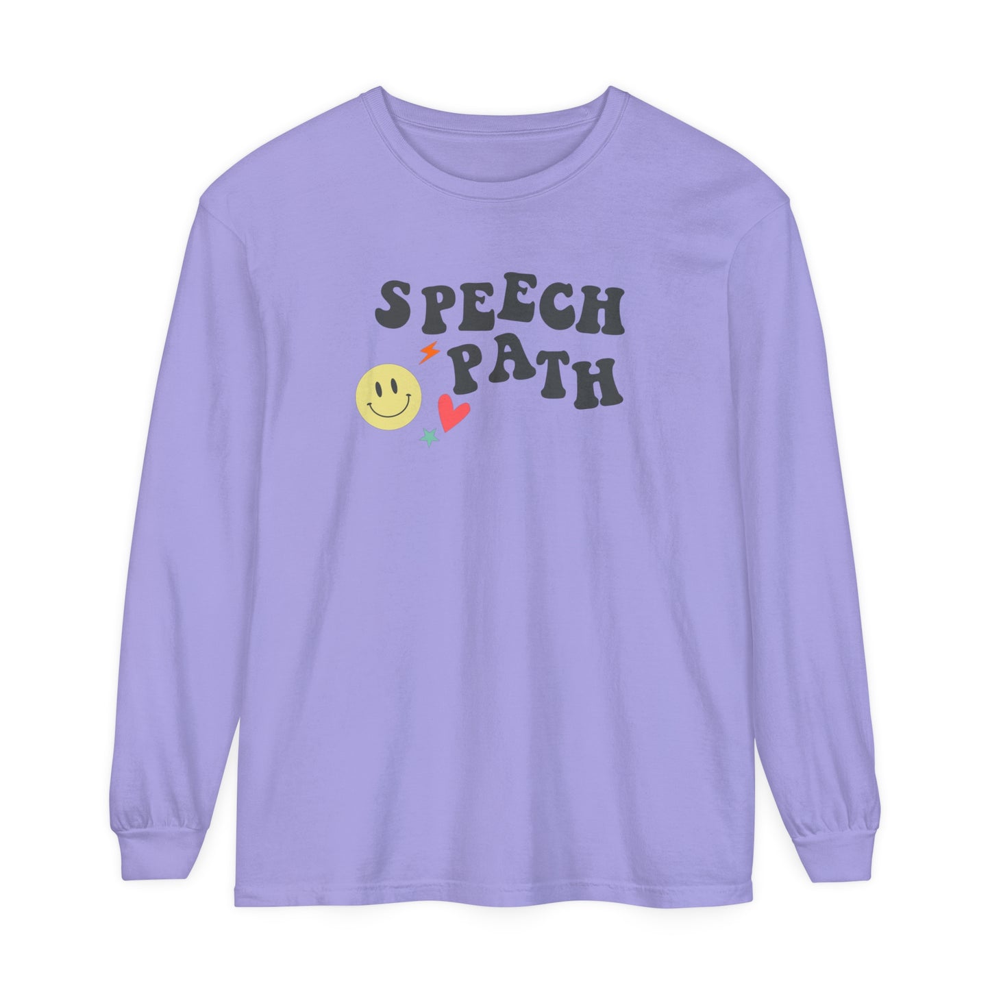 Speech Path Long Sleeve Comfort Colors T-shirt