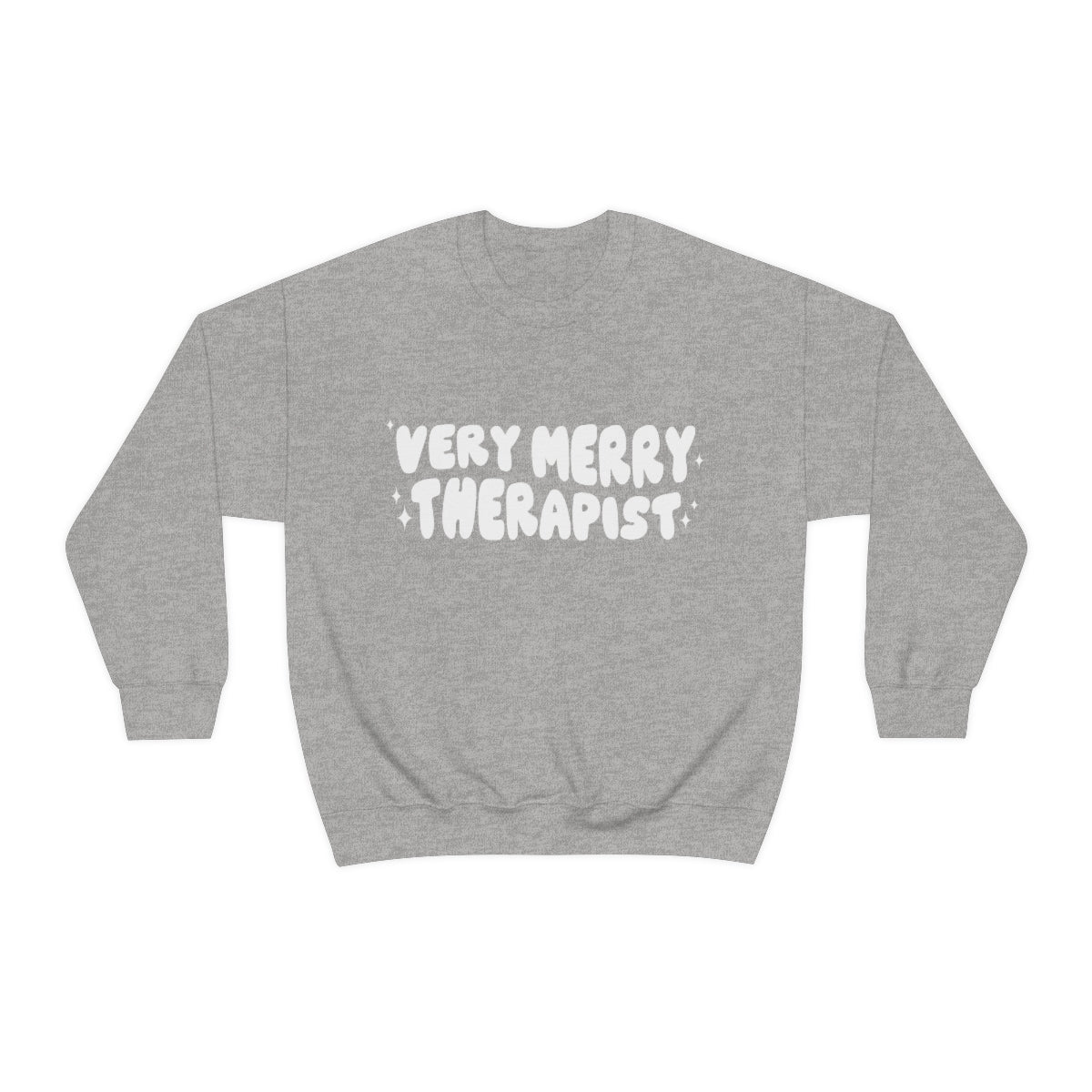 Very Merry Therapist Crewneck Sweatshirt