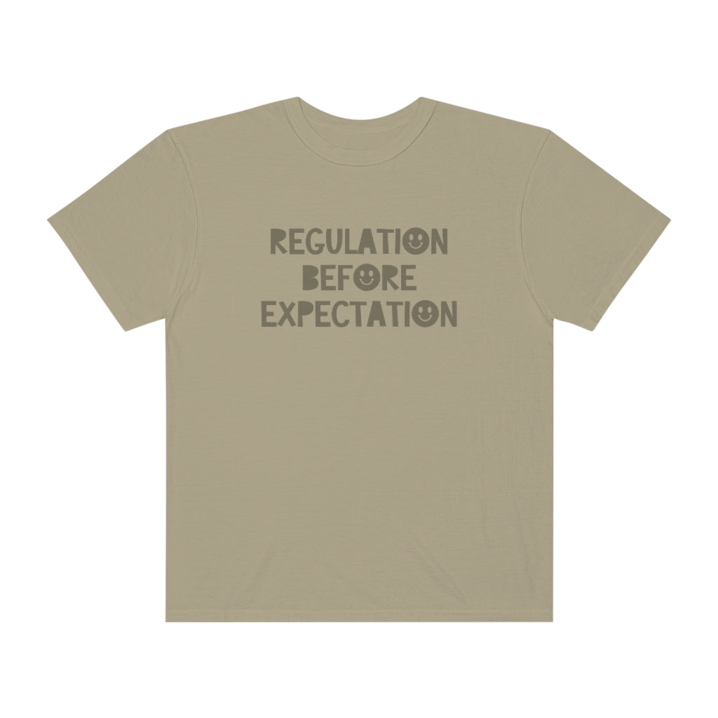 Regulation Before Expectation Tonal Comfort Colors T-Shirt