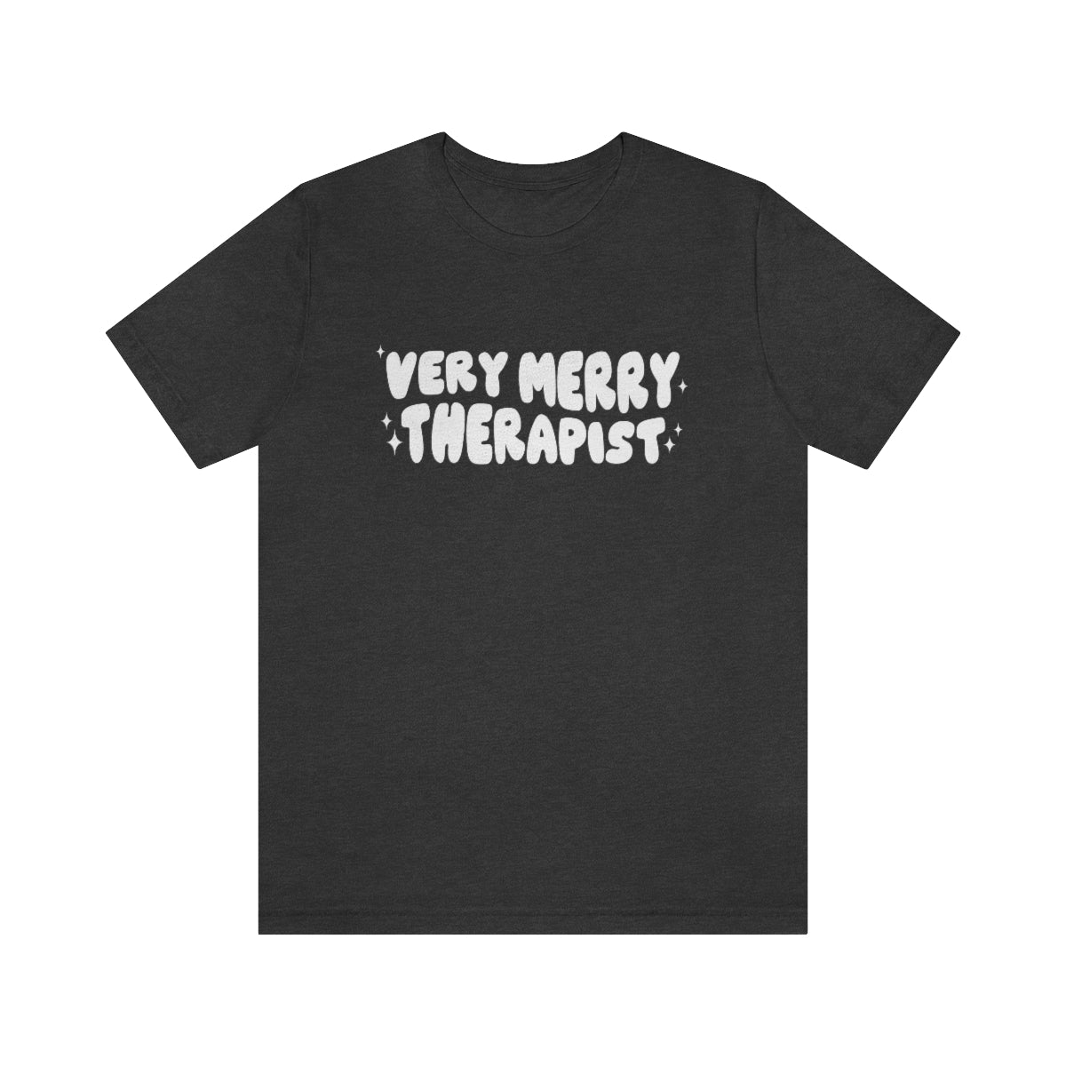 Very Merry Therapist Jersey T-Shirt