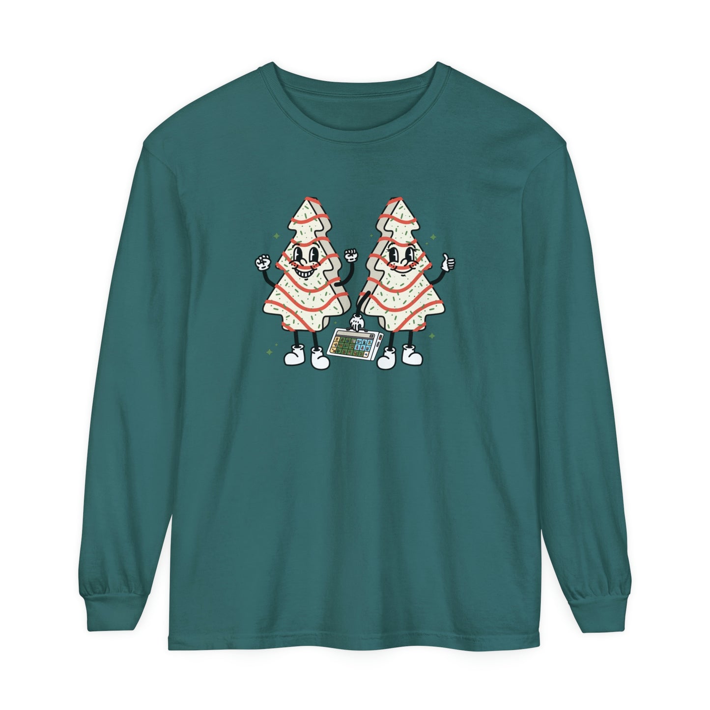 AAC Tree Cakes Long Sleeve Comfort Colors T-Shirt