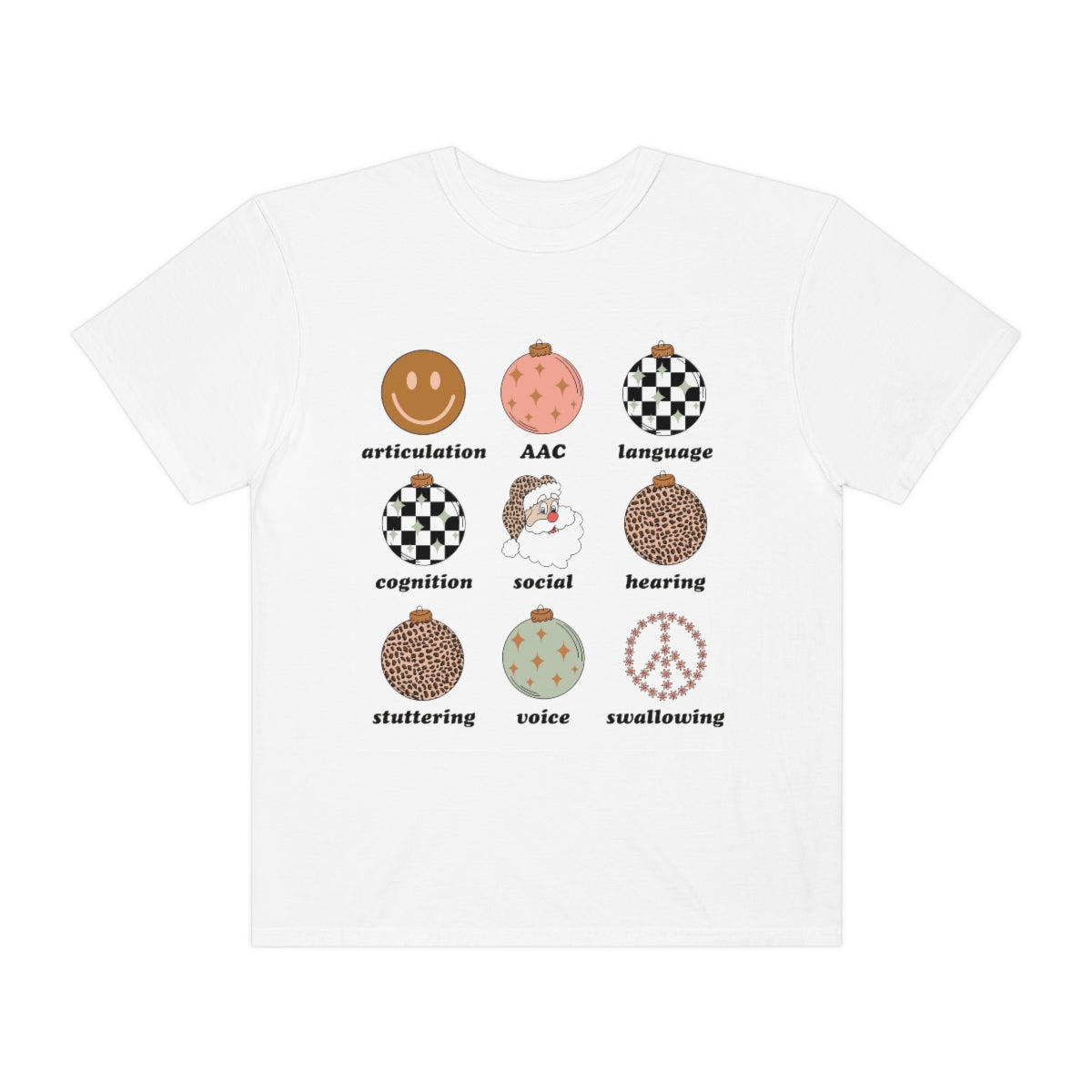 Retro Holiday Scope of Practice Comfort Colors T-Shirt