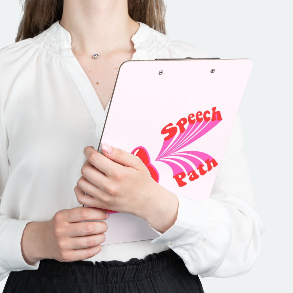 Speech Path Mouth Clipboard