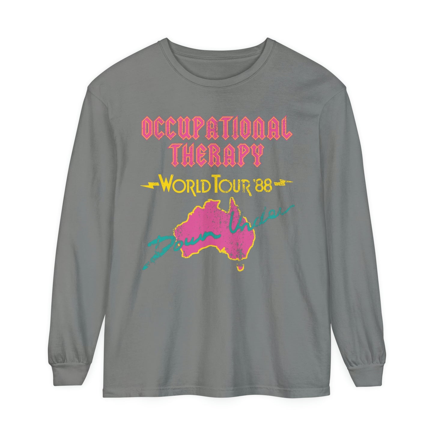 OT World Tour Long Sleeve Comfort Colors T-Shirt