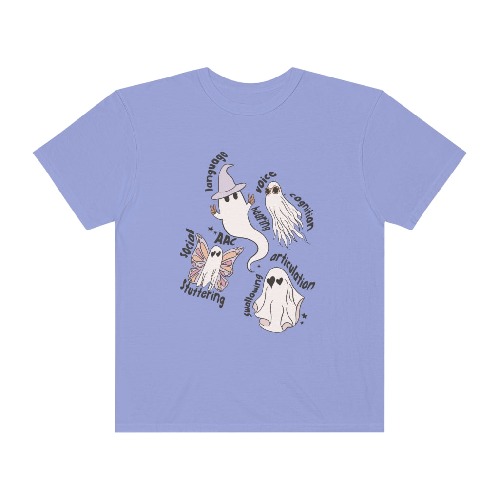 Ghost Friends Speech Scope Comfort Colors T-Shirt