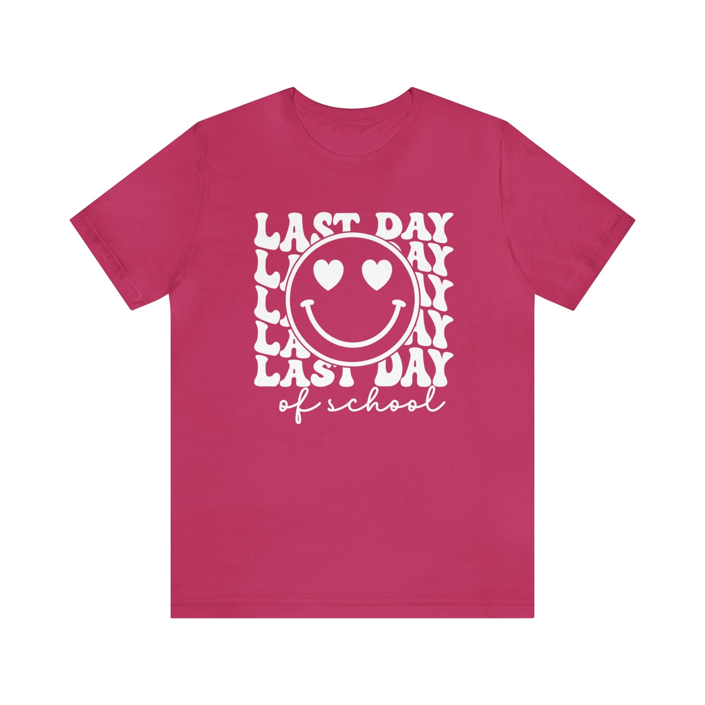 Last Day of School Love Jersey T-Shirt