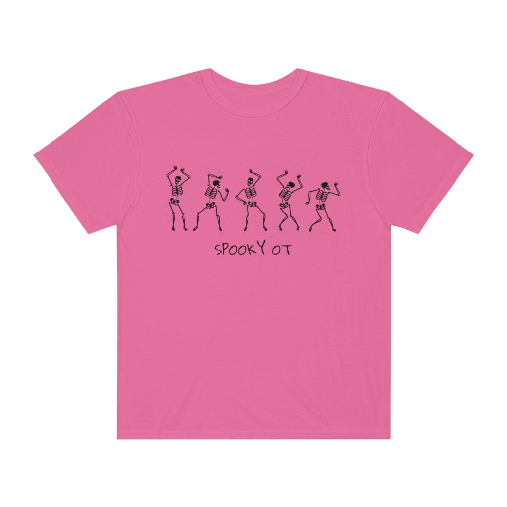 Spooky OT Skeletons Comfort Colors T-Shirt