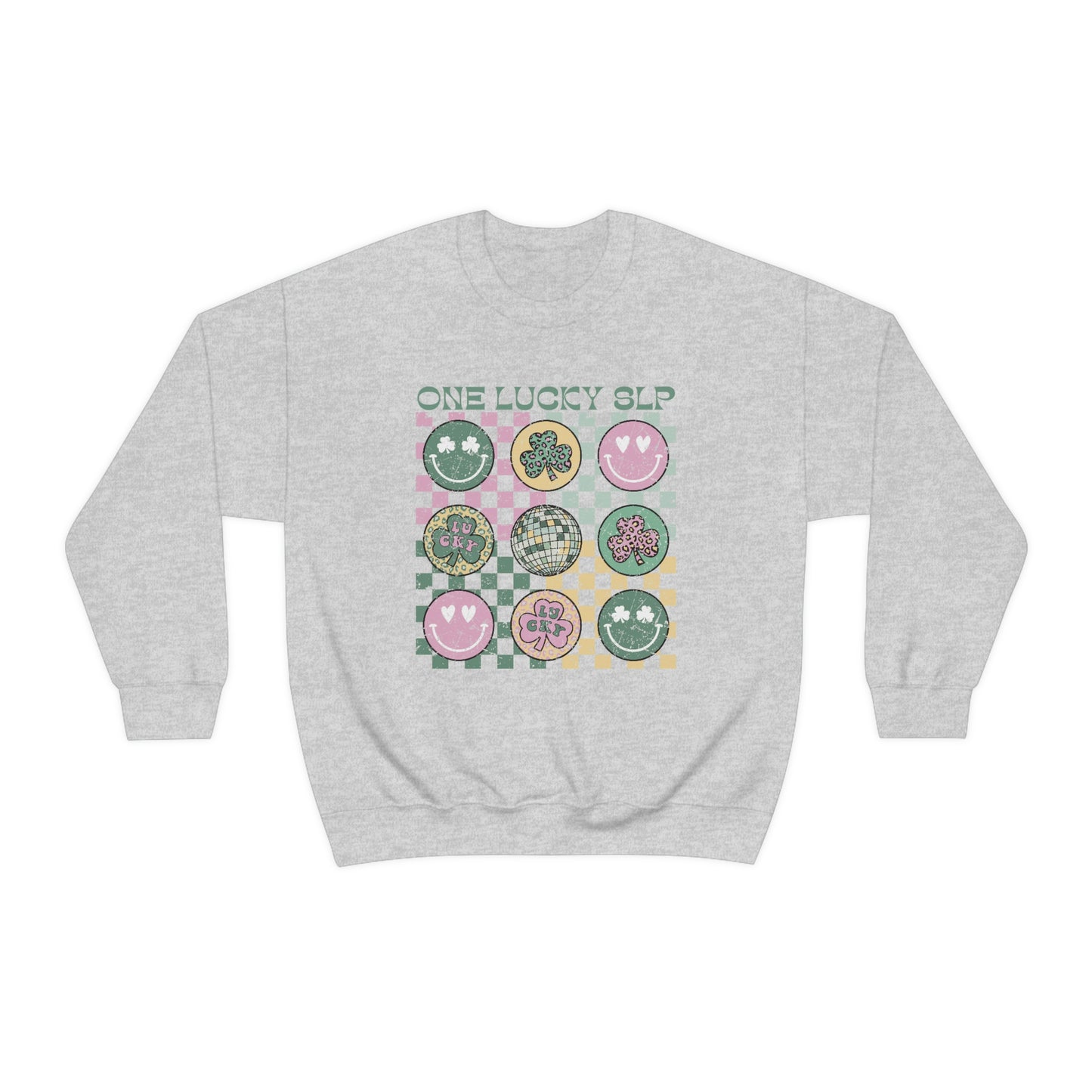 One Lucky SLP Distressed Crewneck Sweatshirt